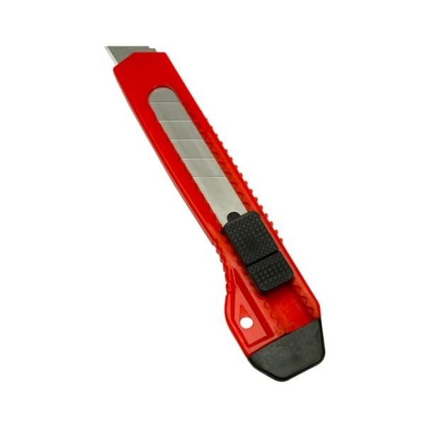 Warner 8 Point 18MM Economy Snap-Off Blade Knife, w/ 1 Blade, Bagged 102380 - main